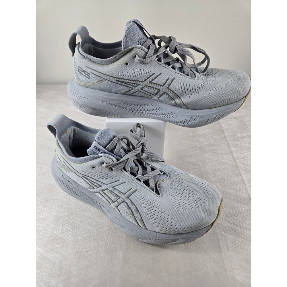 Asics Gel-Nimbus 25 Grey Running Shoes 1012B356 Womens Size 9